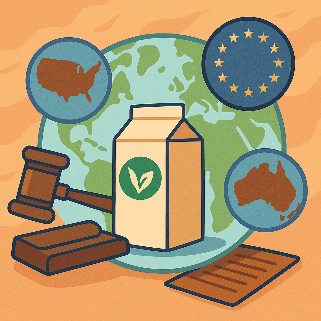 Global vegan labeling standards and regulations