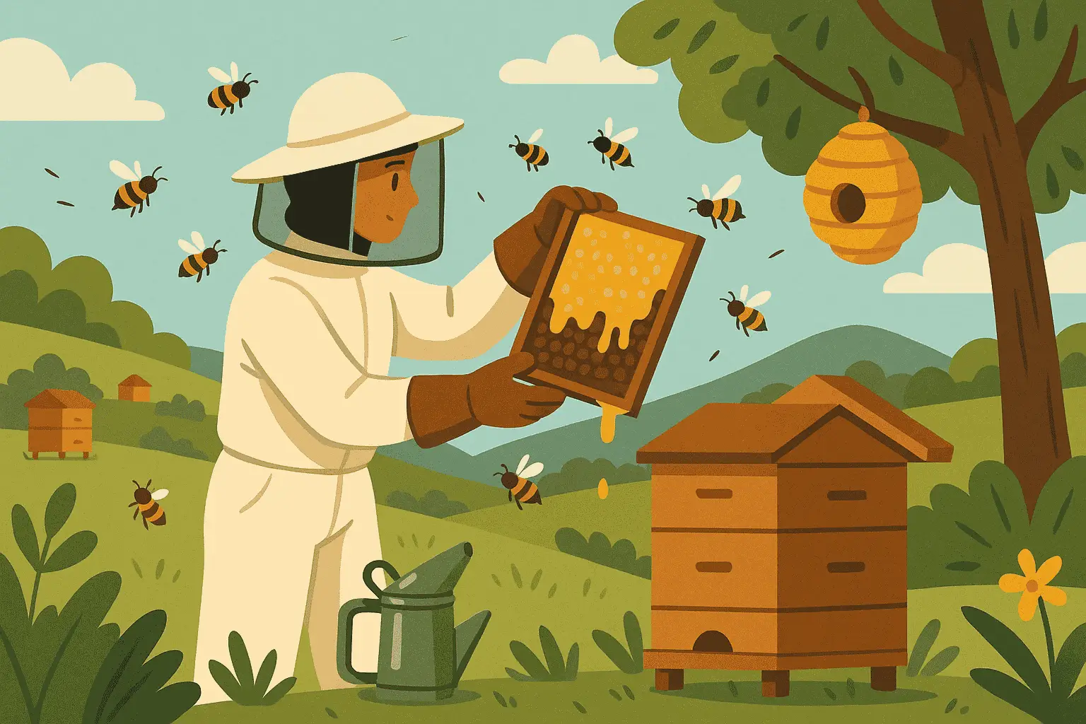 Pratiques apicoles et éthique du miel végan